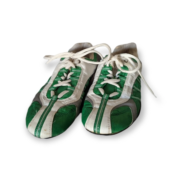 RCK Good Bear Shoes - RCK Good Bear Green & White Athletic Shoes